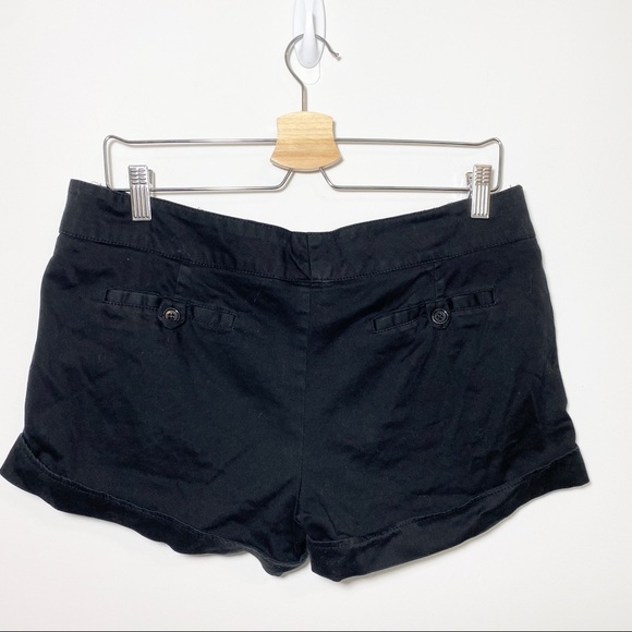 Delia*s Cotton Zip Fly Black Shorts Size 13/14 - Picture 5 of 6
